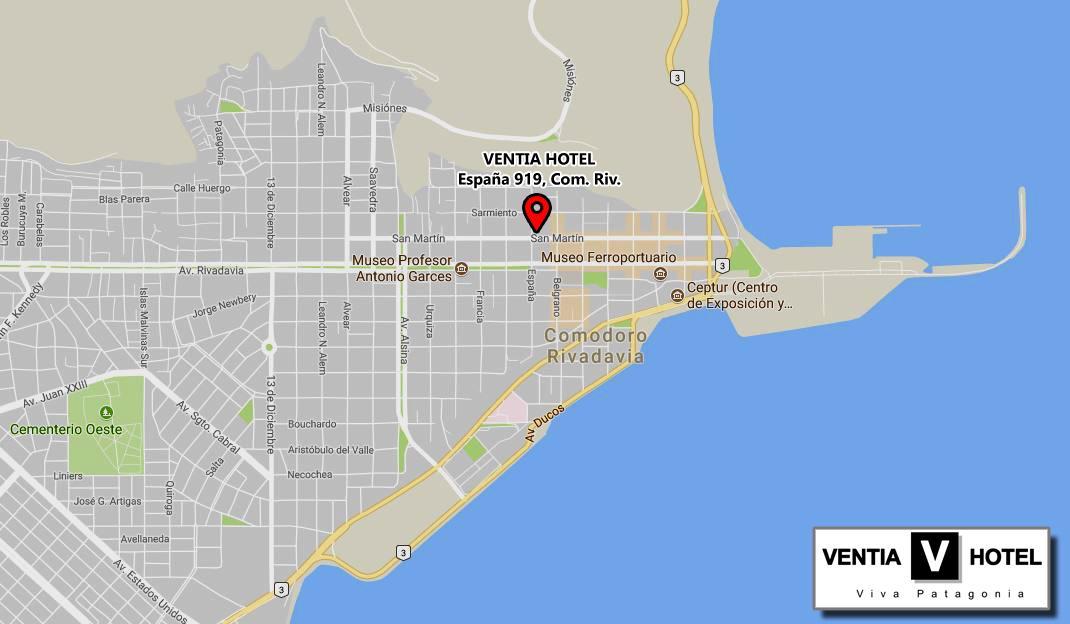Hotel Urbano Ventia Comodoro Rivadavia Ngoại thất bức ảnh